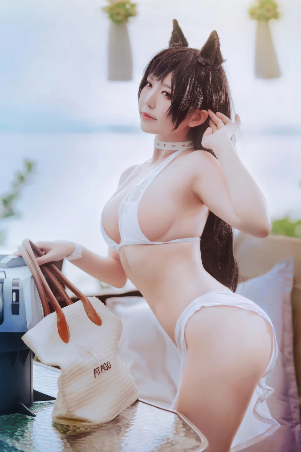 半半子 - No.100 碧蓝航线·爱宕 泳装 [27P-171MB] tg@simisebaisi 【丝足阁】011.webp